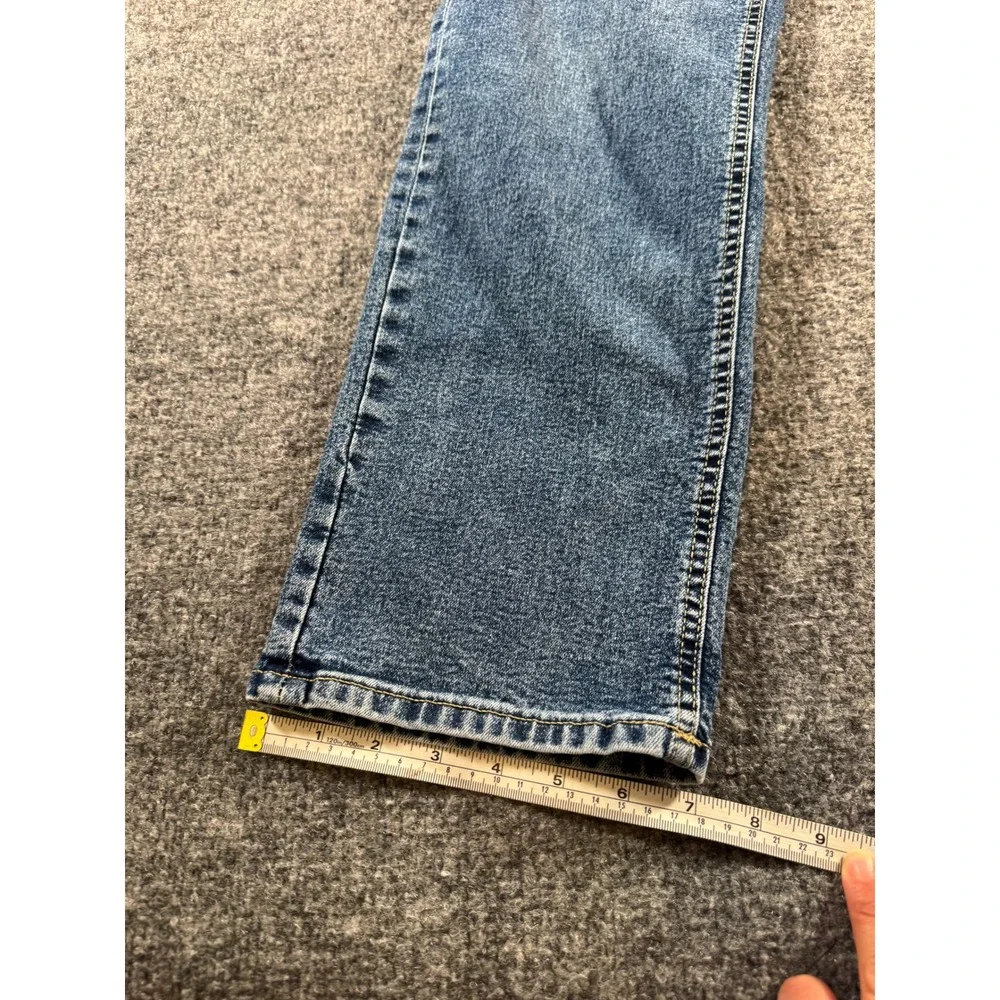 Buffalo David Bitton Jeans Evan X Slim Straight Stretch 36x29 Medium Wash